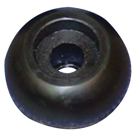 C.H. YATES C.H. Yates 224-5 Black Rubber End Cap Roller - 2.5 in. x 1.75 in. x 0.625 in. 224-5